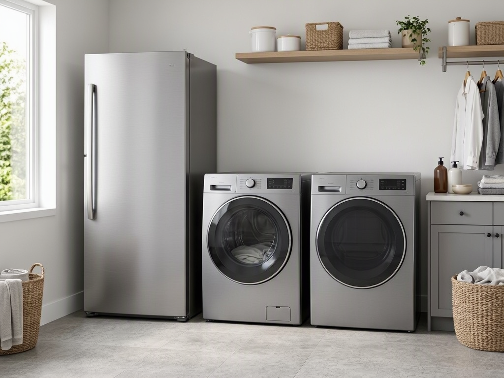Illustration of home appliances in the Antelope Valley, not a photo of a listed shop